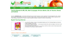 Desktop Screenshot of eduterials.com